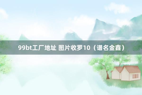 99bt工厂地址 图片收罗10（谱名金鑫）